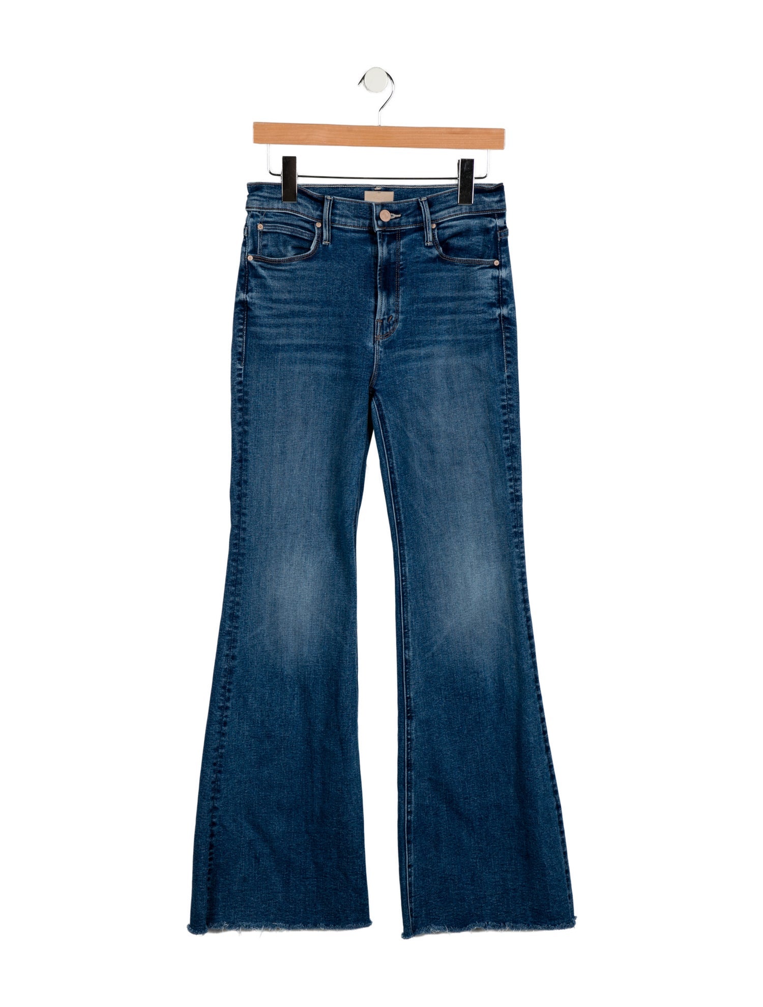 Mother High-Rise Wide Leg Jeans