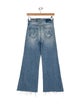 Mother Mid-Rise Wide Leg Jeans