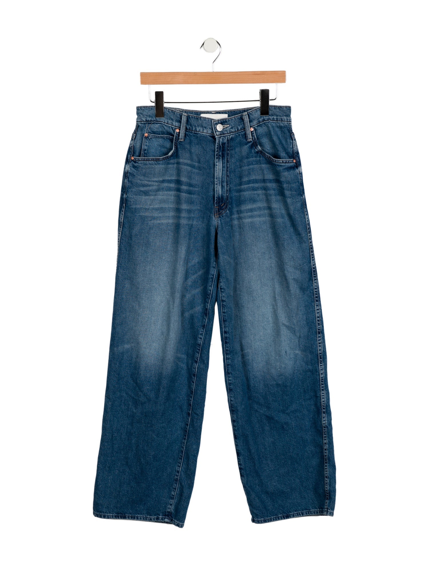 Mother High-Rise Wide Leg Jeans