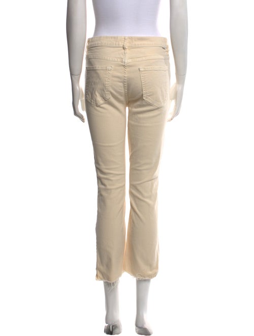 Mother Mid-Rise Straight Leg Jeans