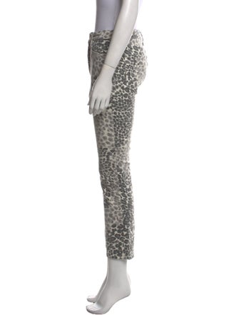 Mother Mid-Rise Straight Leg Jeans