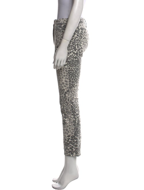 Mother Mid-Rise Straight Leg Jeans