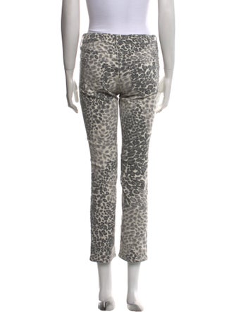 Mother Mid-Rise Straight Leg Jeans