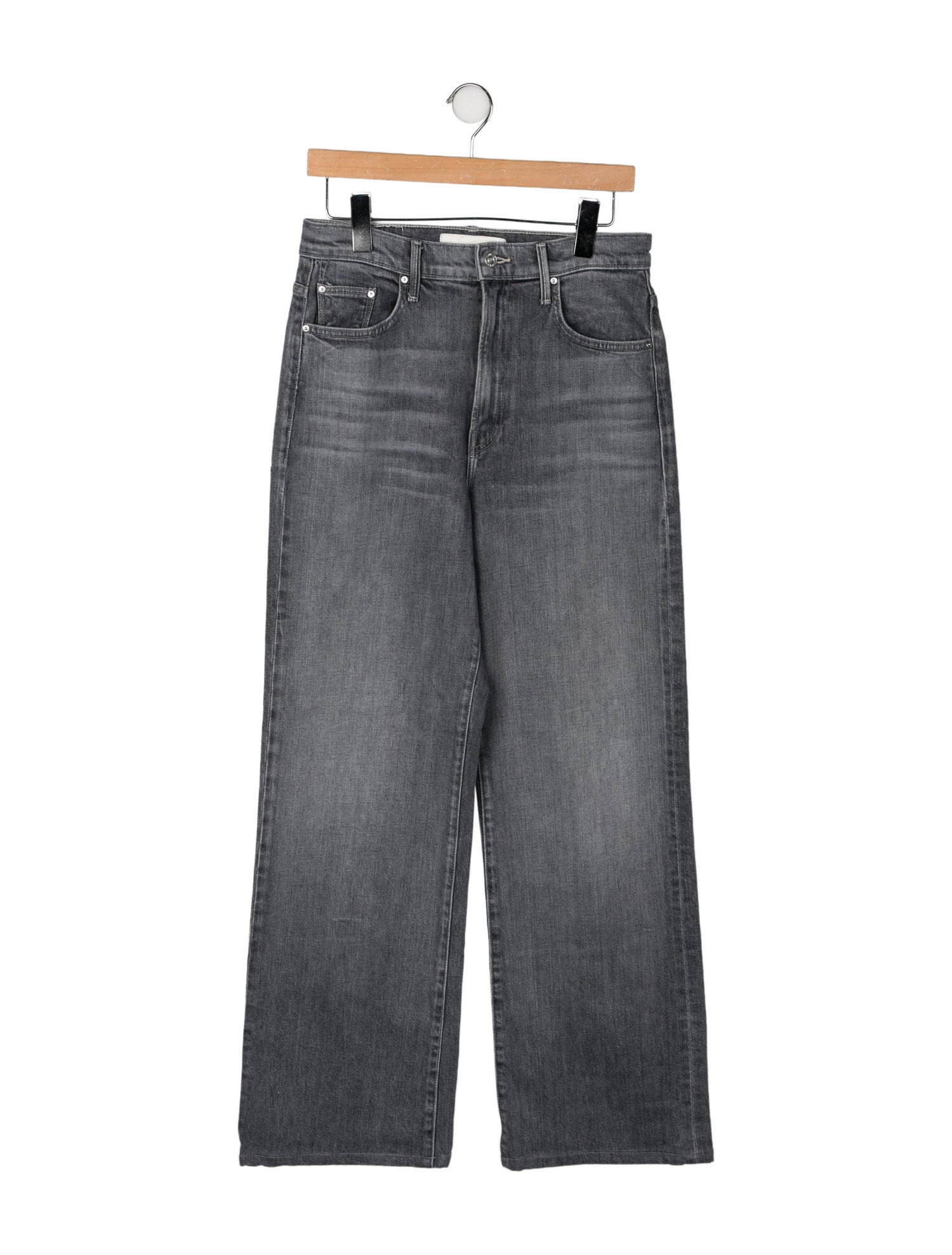 Mother High-Rise Wide Leg Jeans