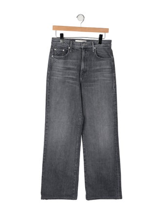 Mother High-Rise Wide Leg Jeans