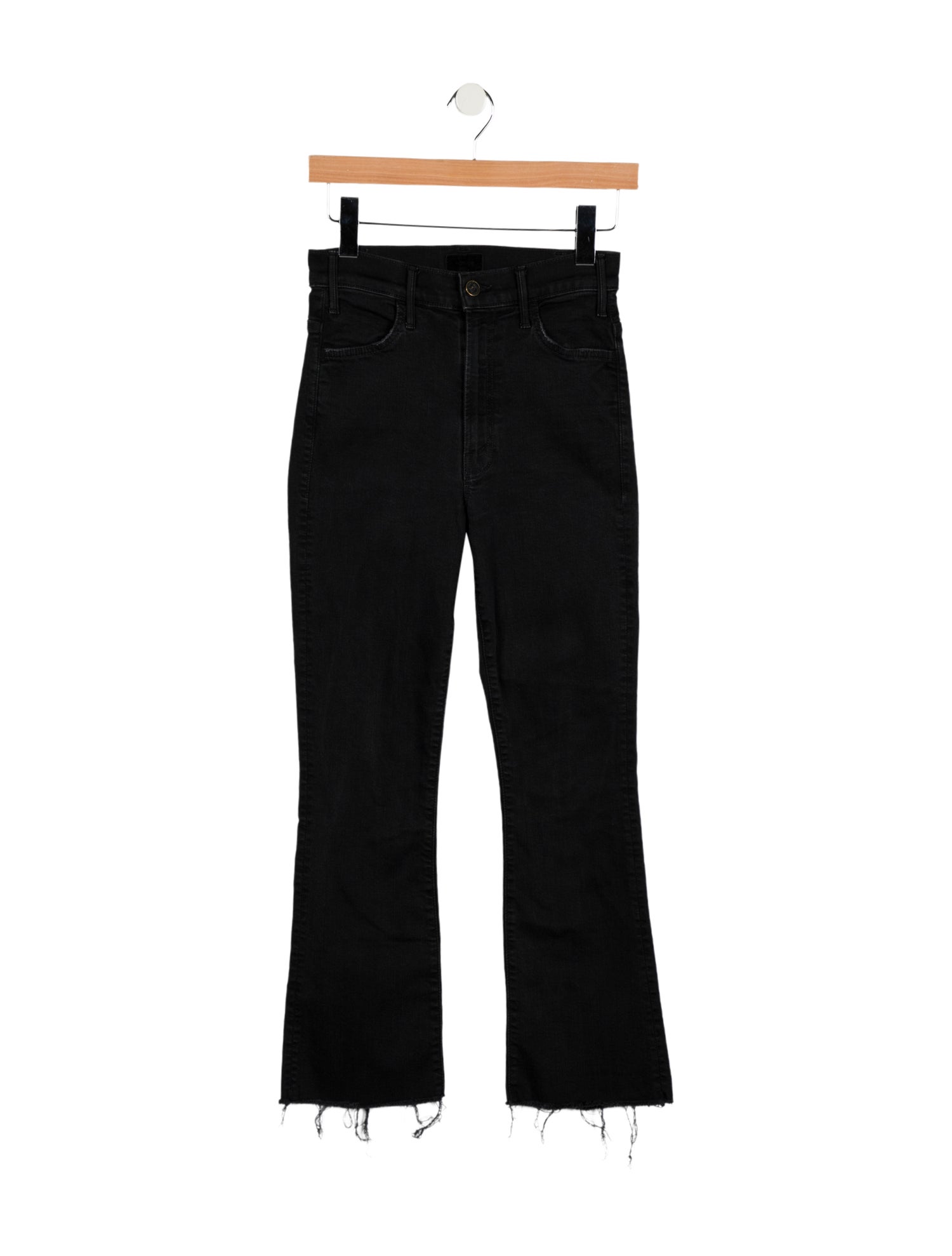 Mother Mid-Rise Straight Leg Jeans