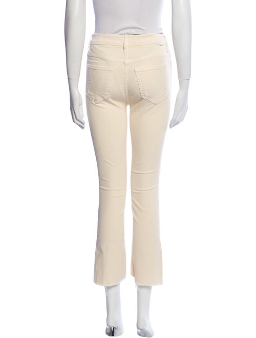 Mother Mid-Rise Straight Leg Jeans