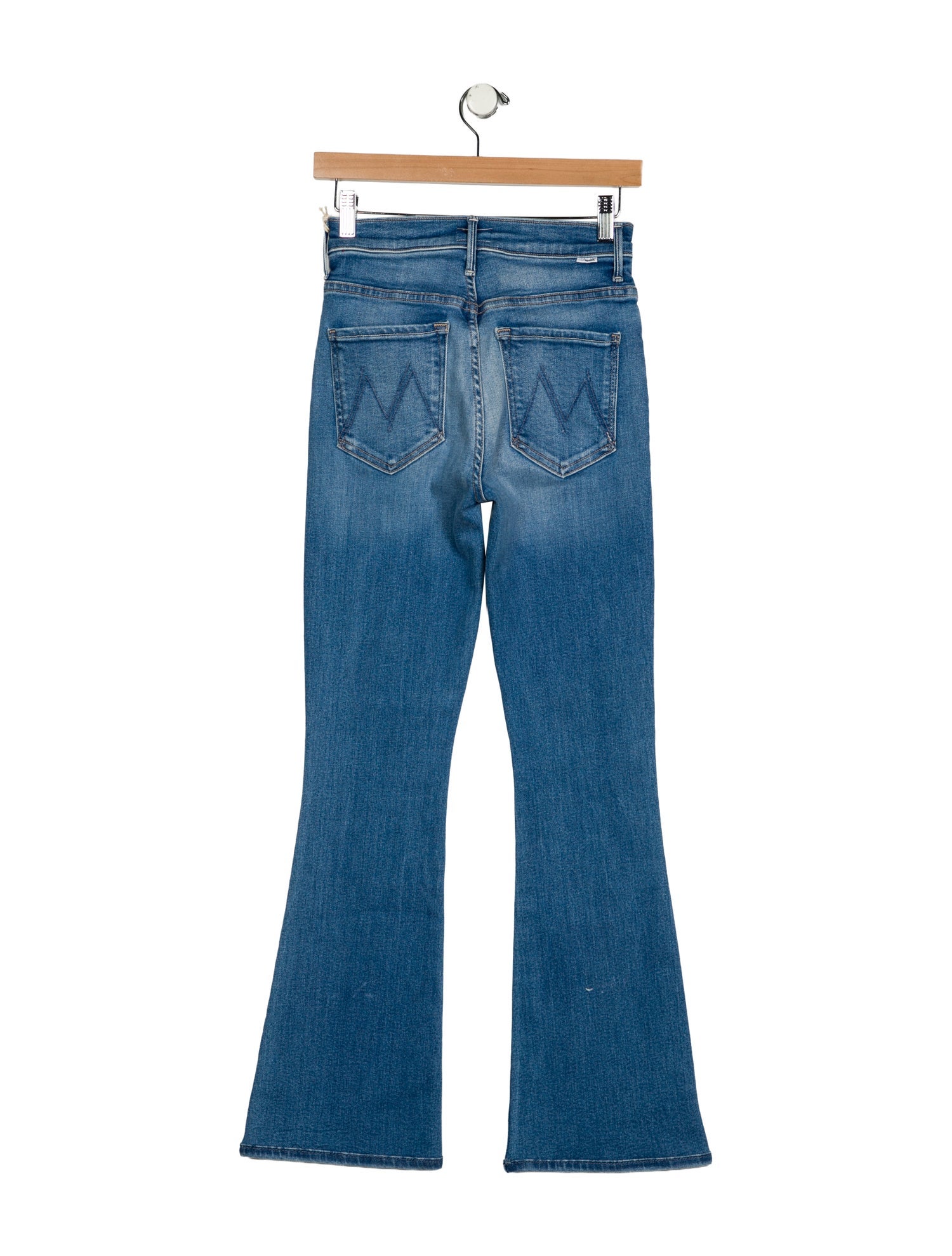 Mother Mid-Rise Wide Leg Jeans