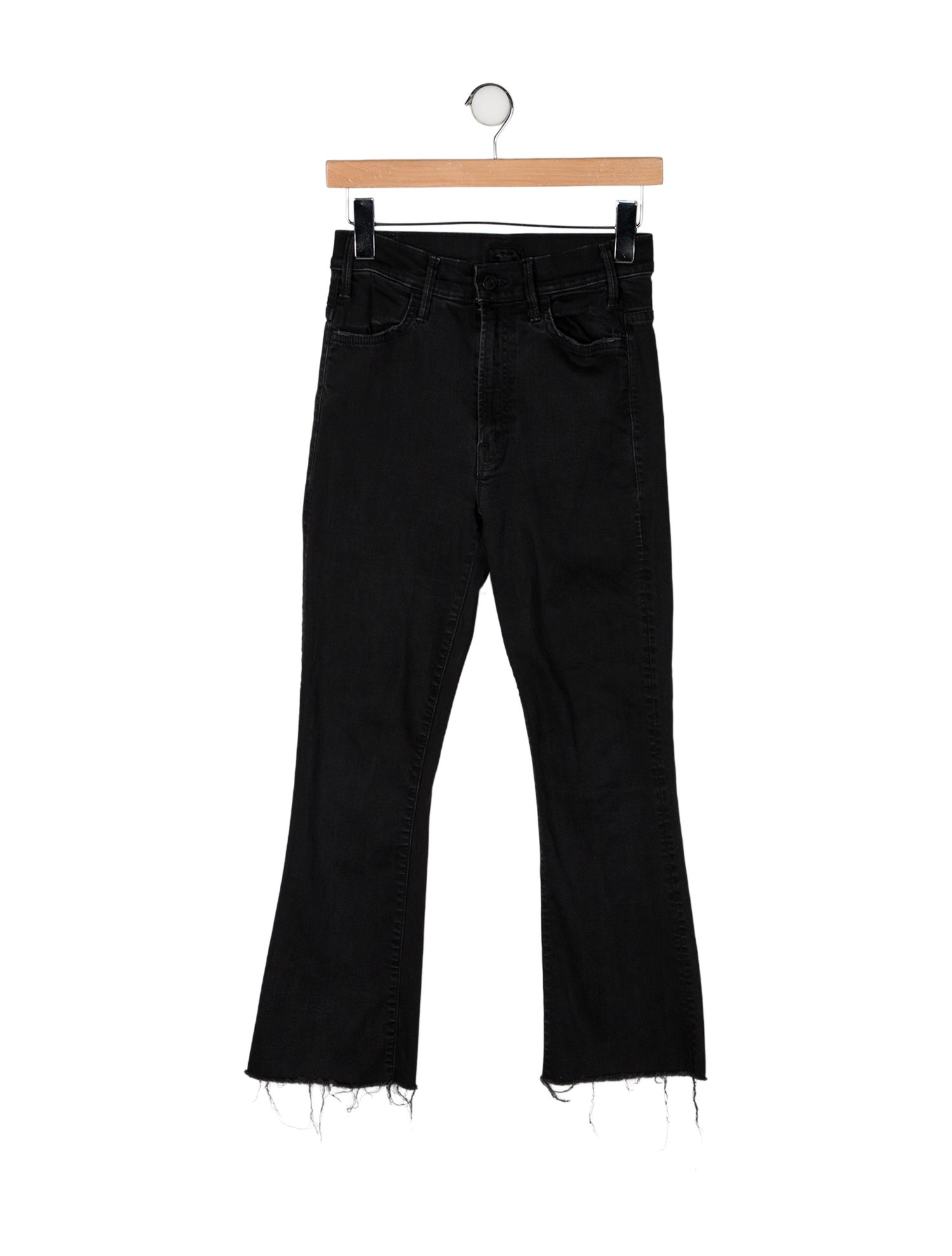 Mother Mid-Rise Straight Leg Jeans