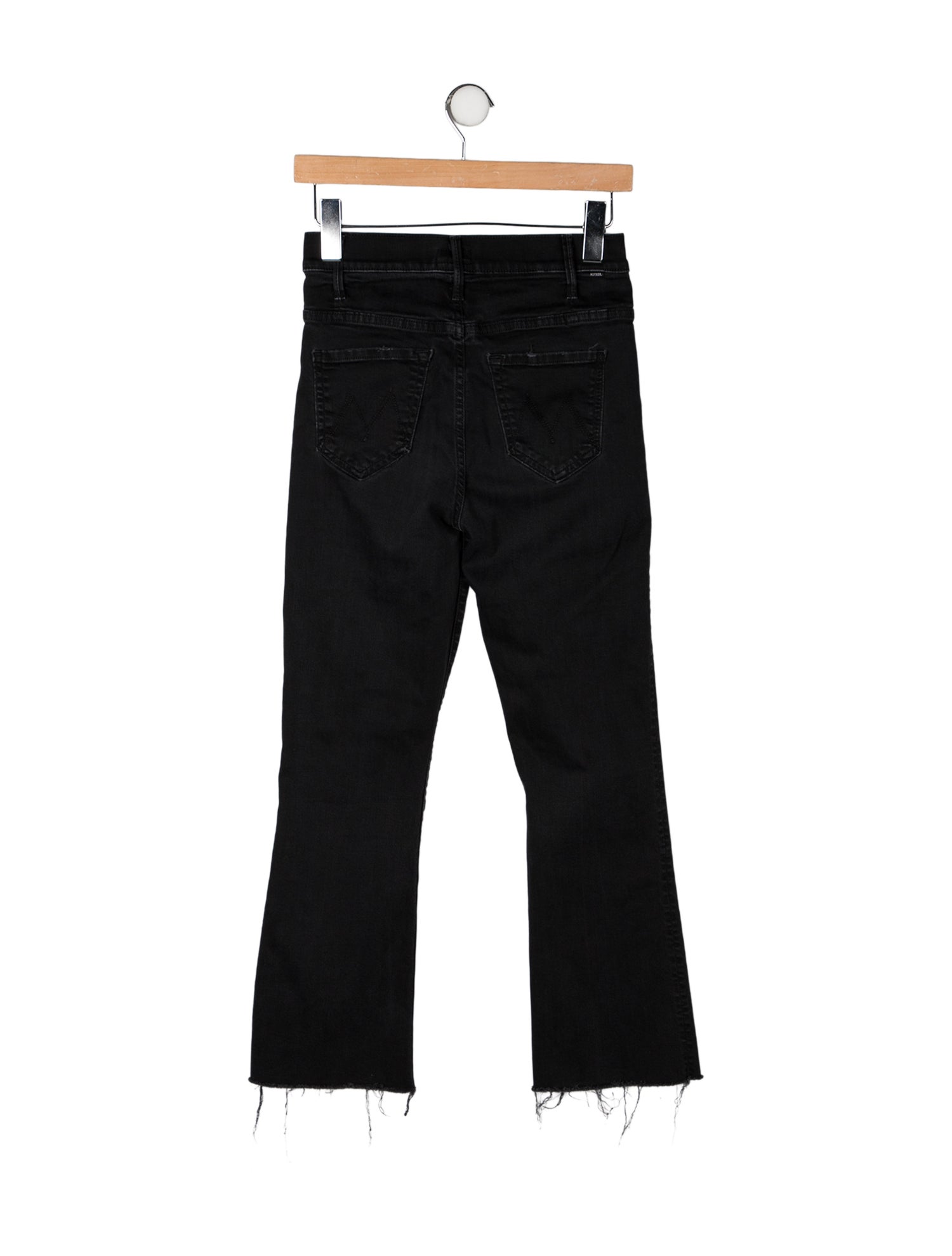 Mother Mid-Rise Straight Leg Jeans