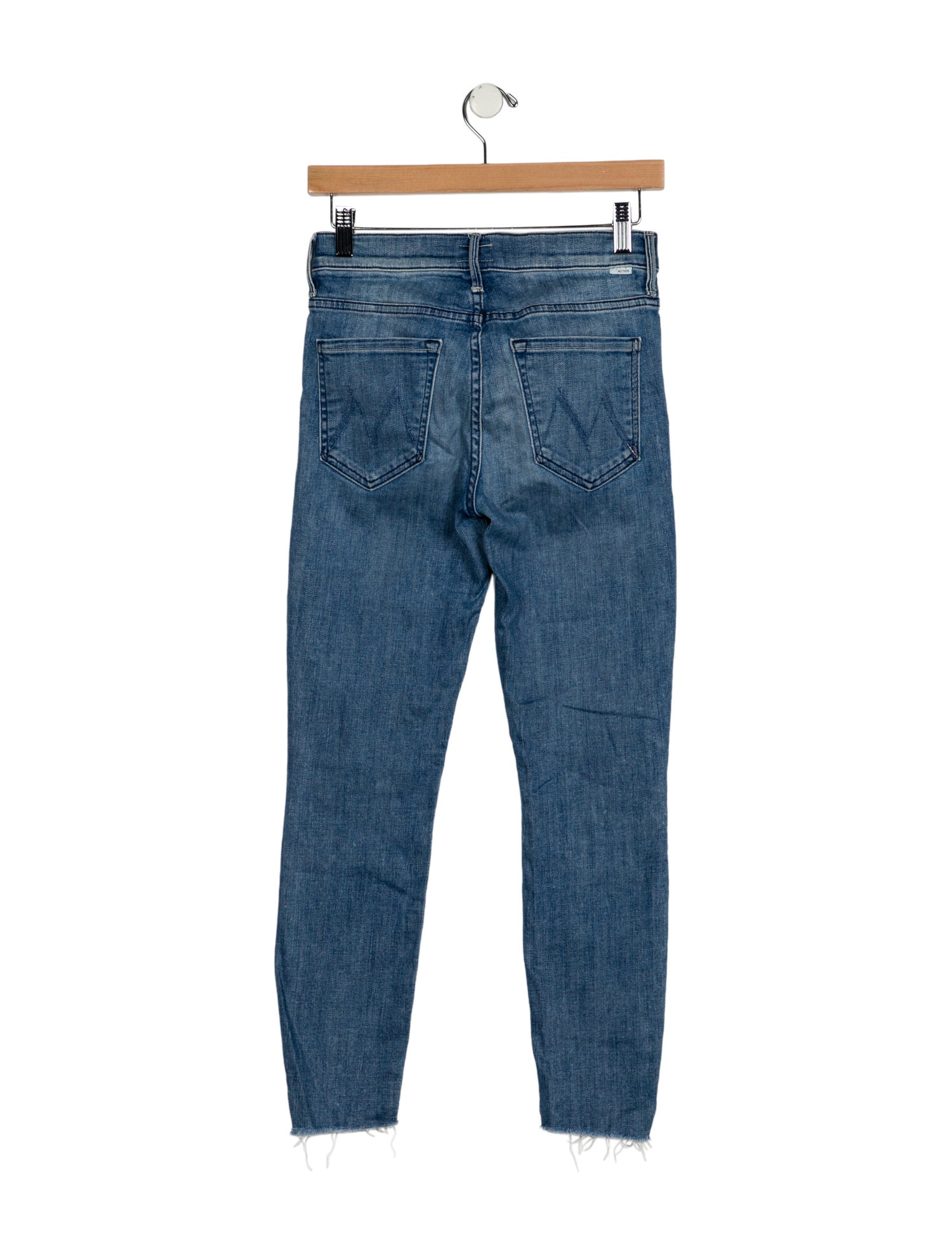 Mother Mid-Rise Skinny Leg Jeans