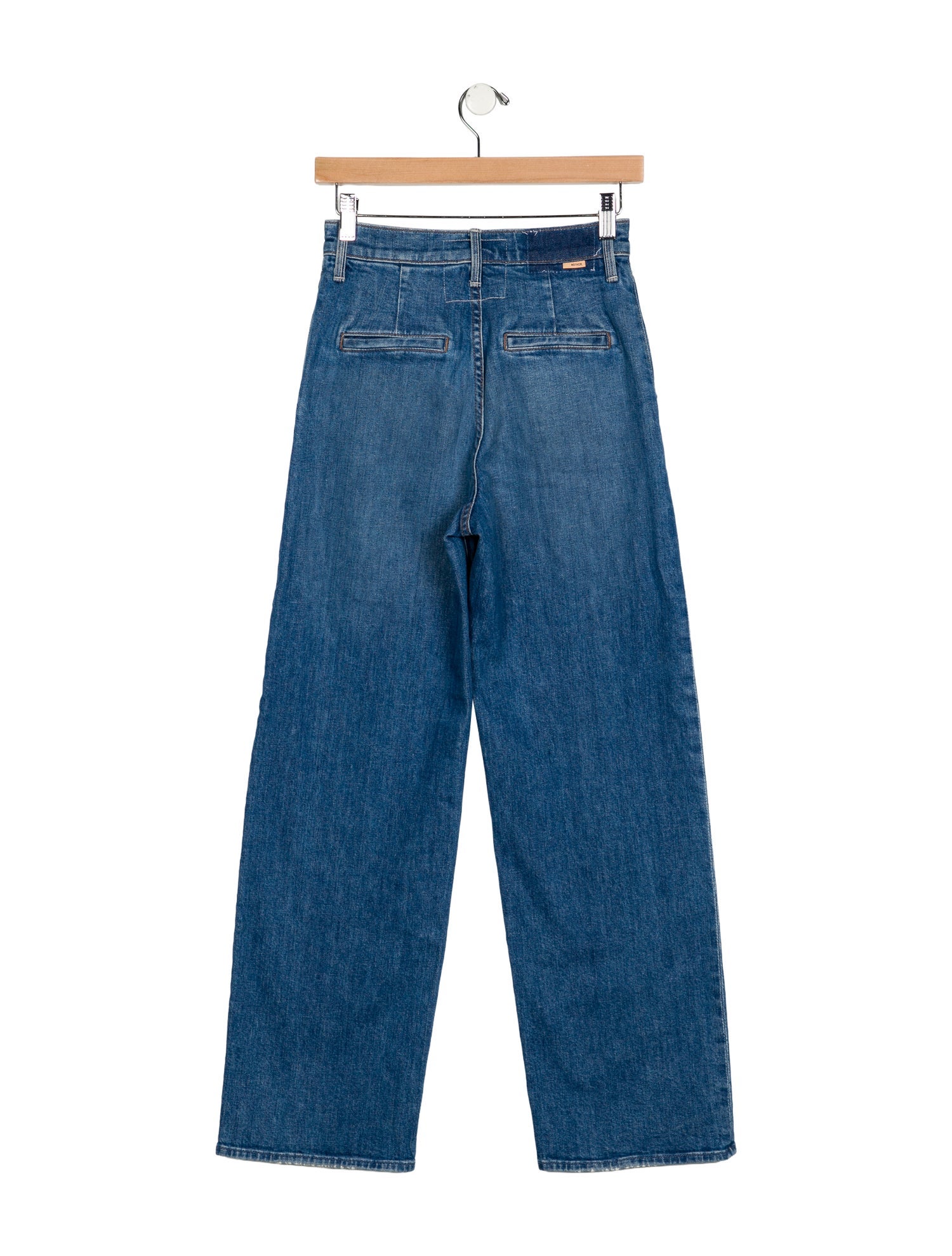 Mother High-Rise Wide Leg Jeans