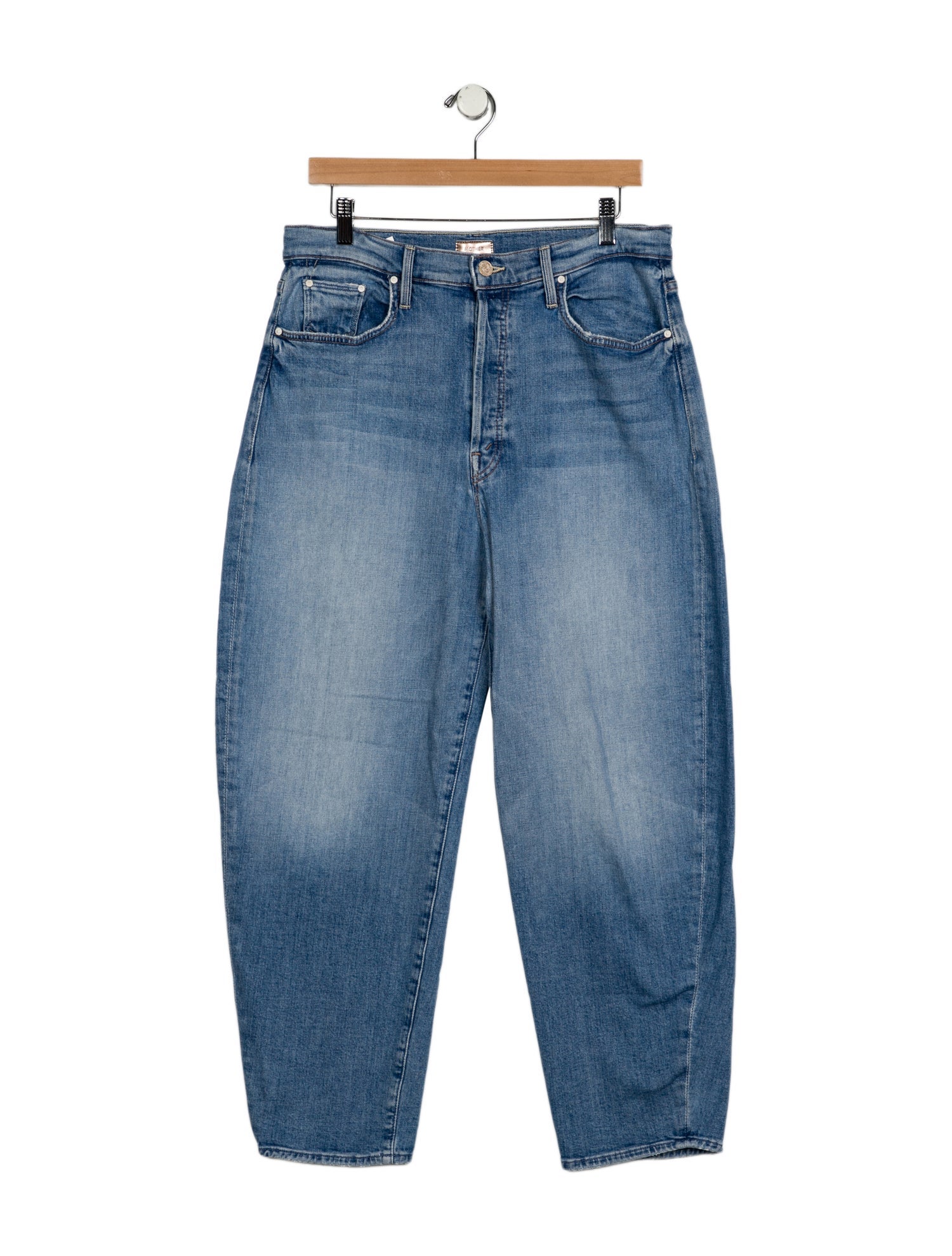 Mother High-Rise Straight Leg Jeans