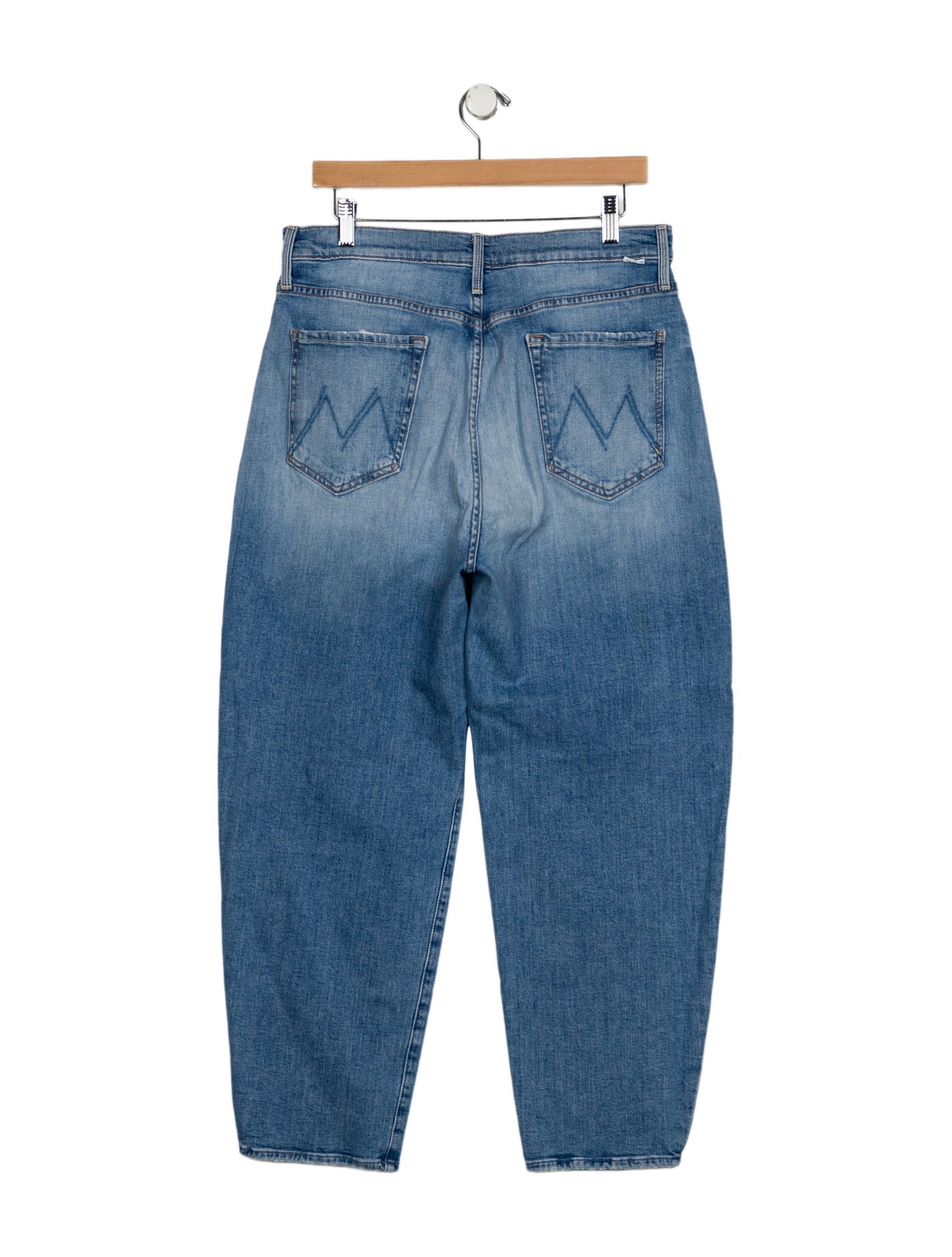 Mother High-Rise Straight Leg Jeans