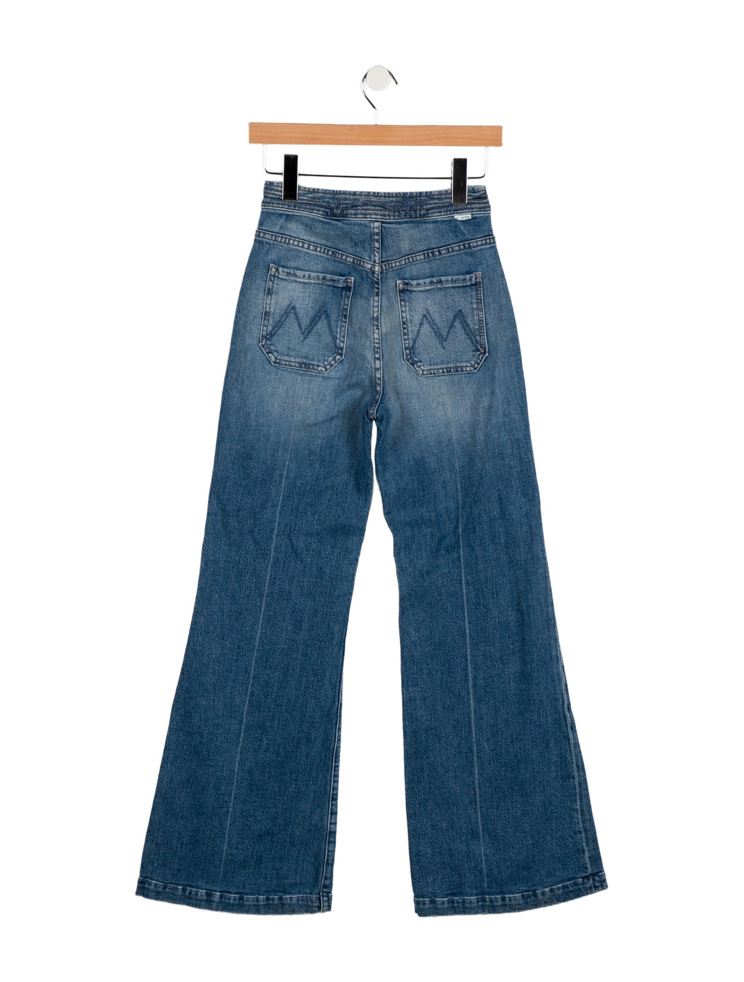 Mother High-Rise Wide Leg Jeans