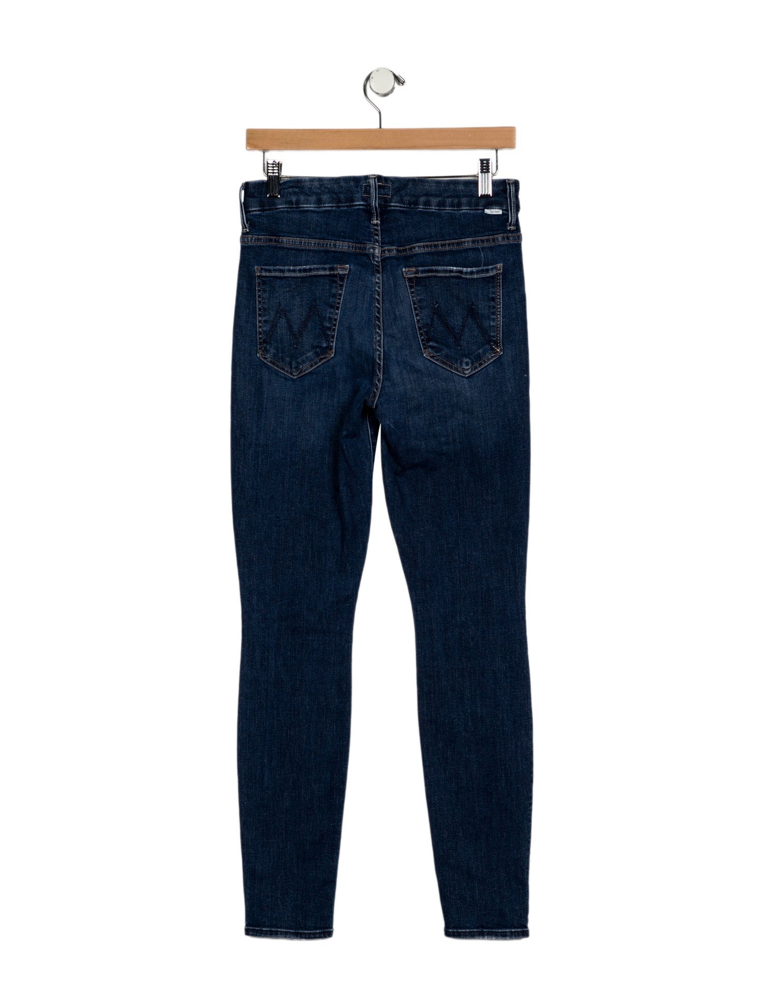Mother Mid-Rise Skinny Leg Jeans