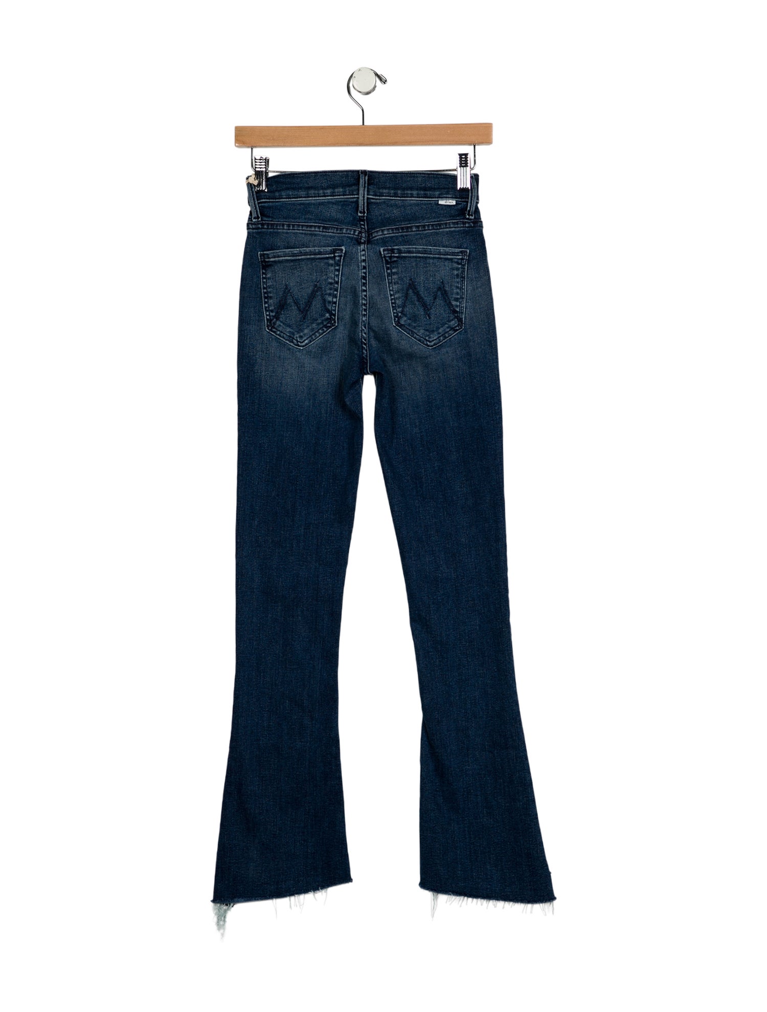 Mother Mid-Rise Straight Leg Jeans