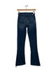 Mother Mid-Rise Straight Leg Jeans