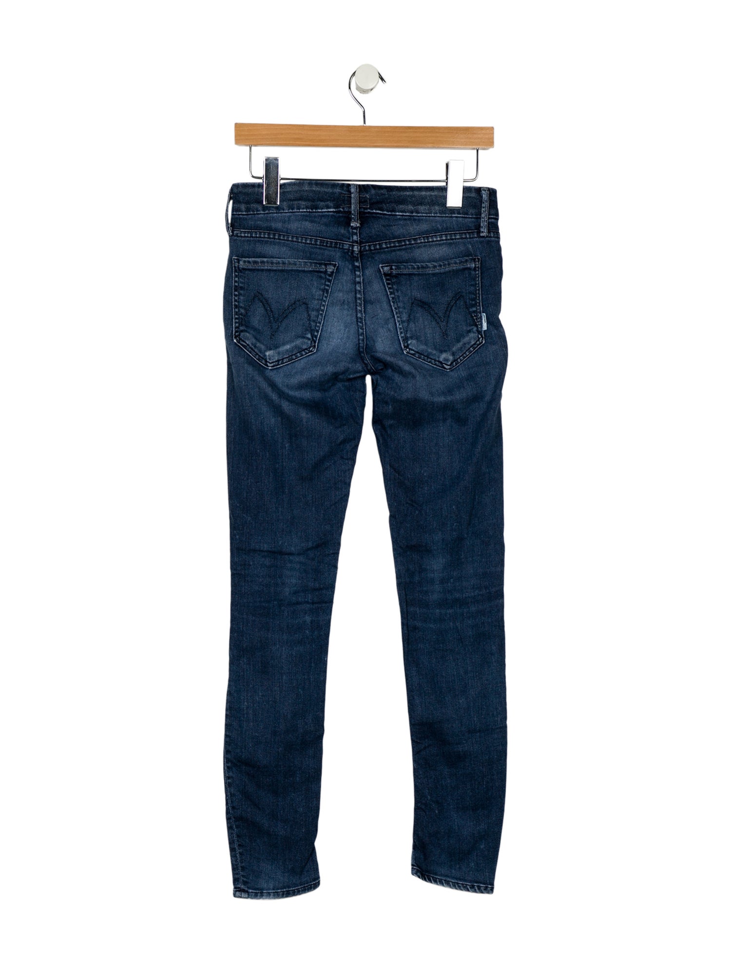 Mother Low-Rise Skinny Leg Jeans