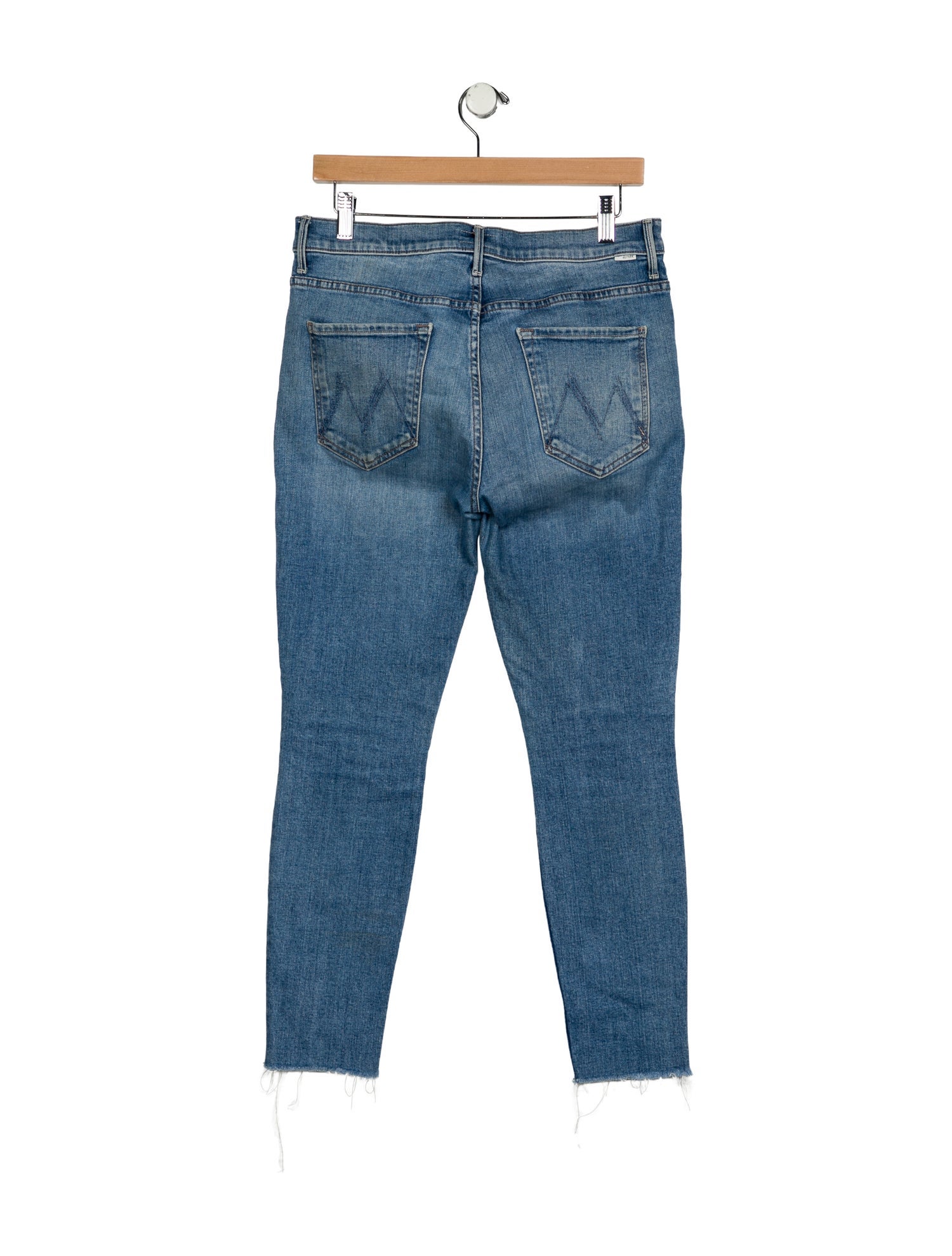 Mother Mid-Rise Skinny Leg Jeans