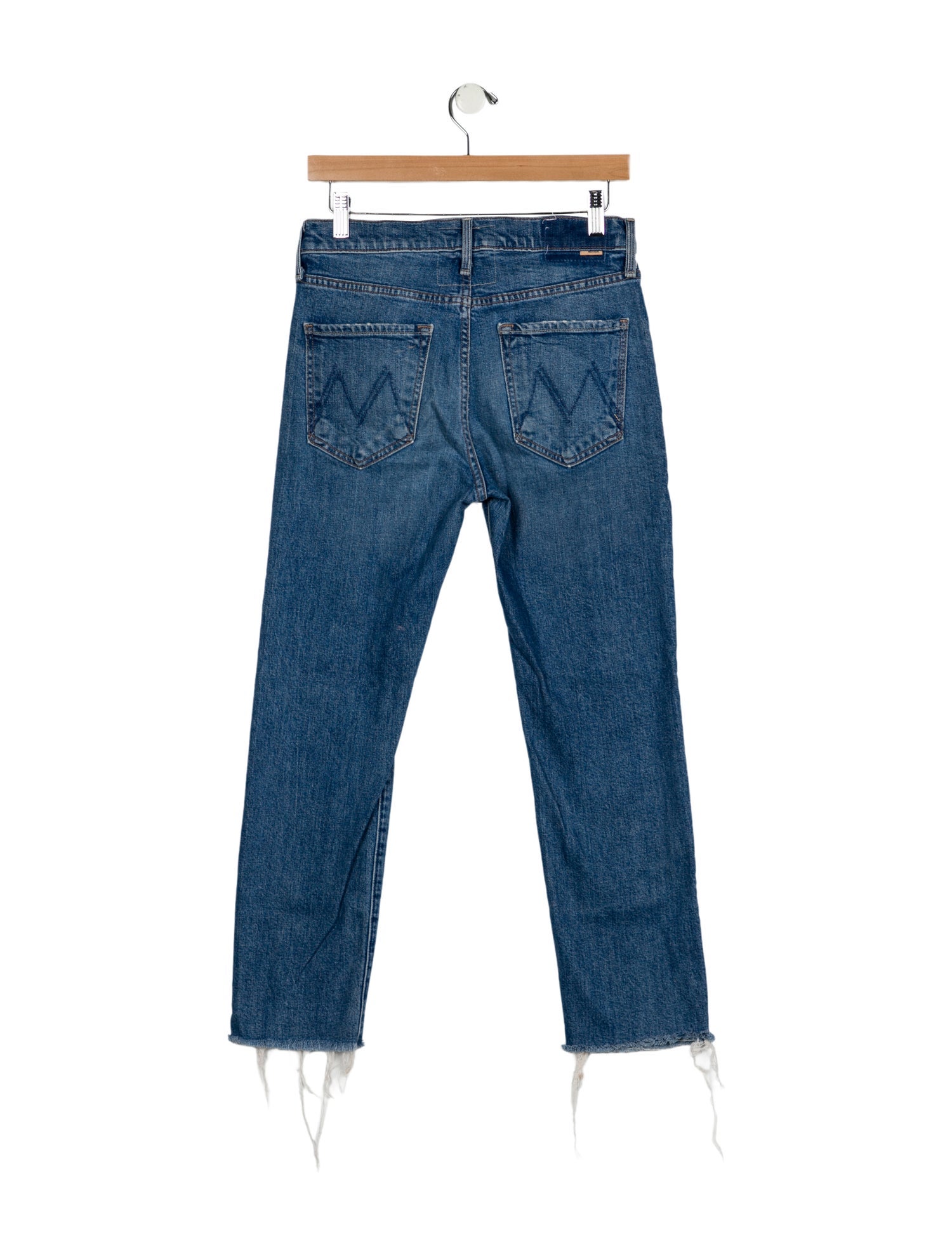 Mother High-Rise Straight Leg Jeans