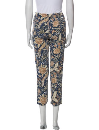 Mother Printed Straight Leg Pants