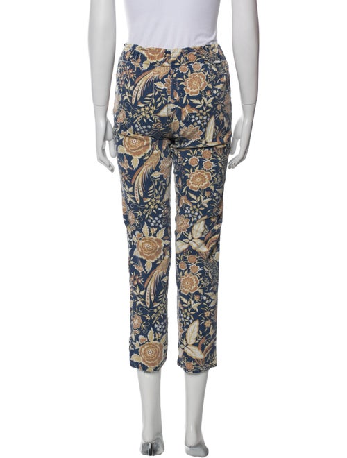 Mother Printed Straight Leg Pants