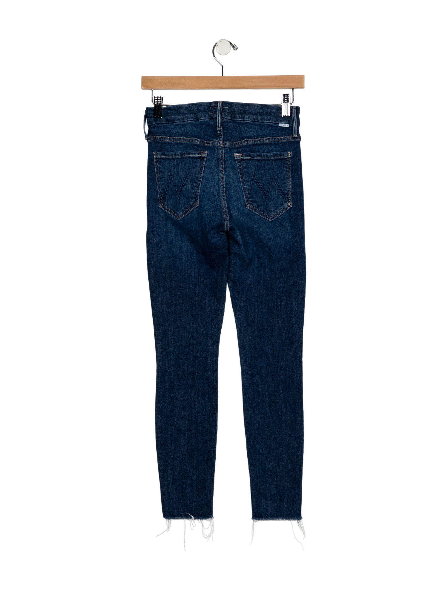 Mother Mid-Rise Skinny Leg Jeans