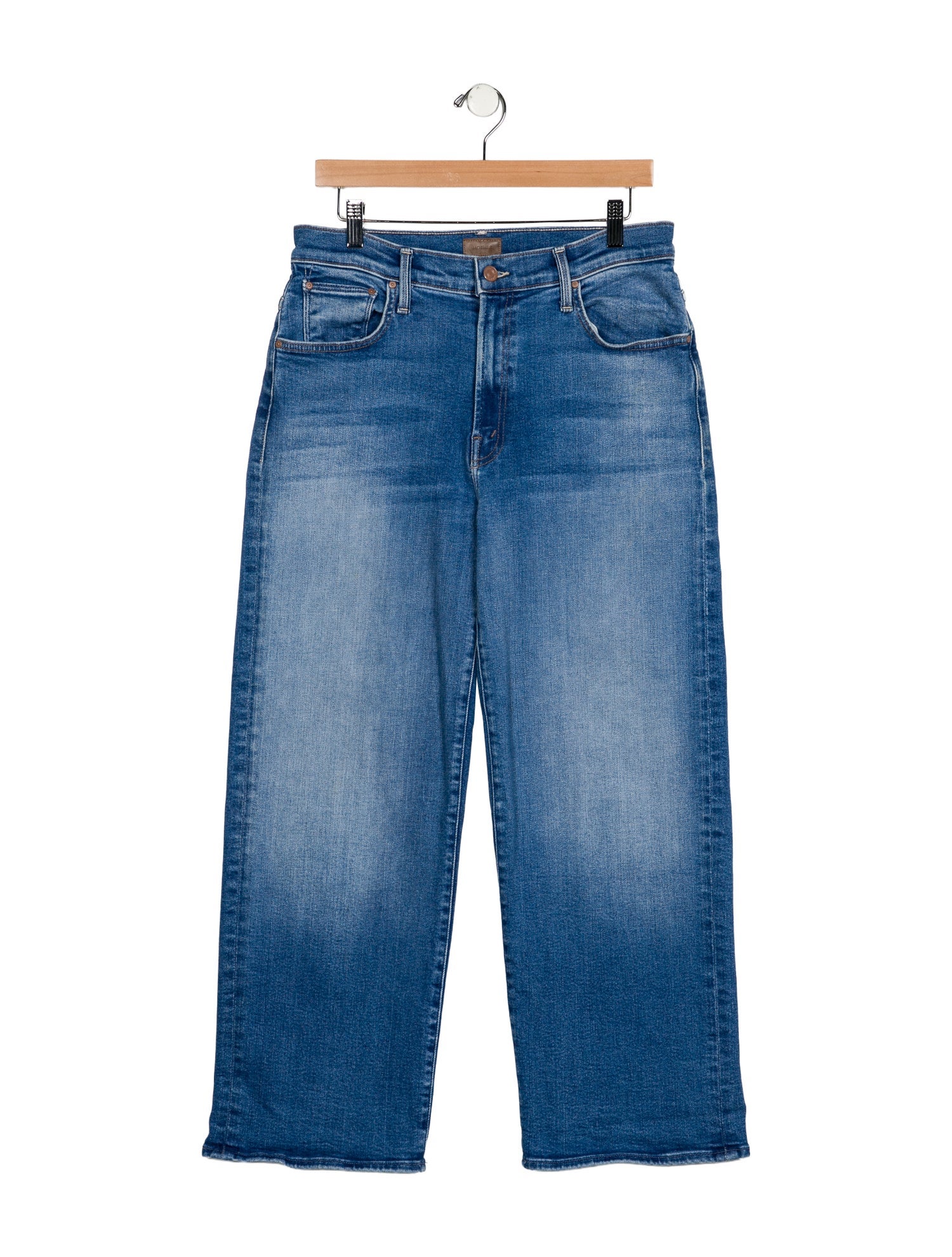 Mother High-Rise Wide Leg Jeans
