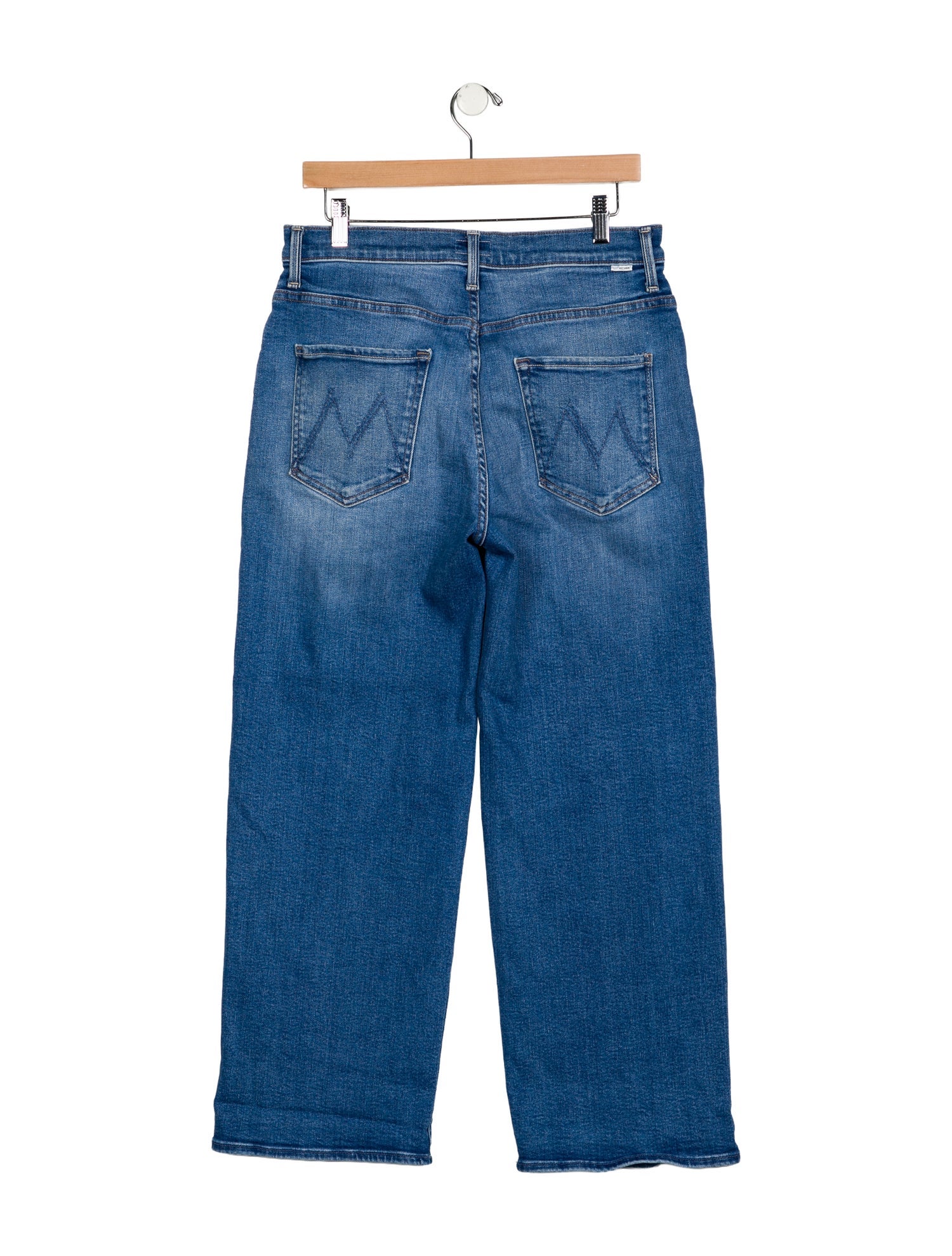 Mother High-Rise Wide Leg Jeans