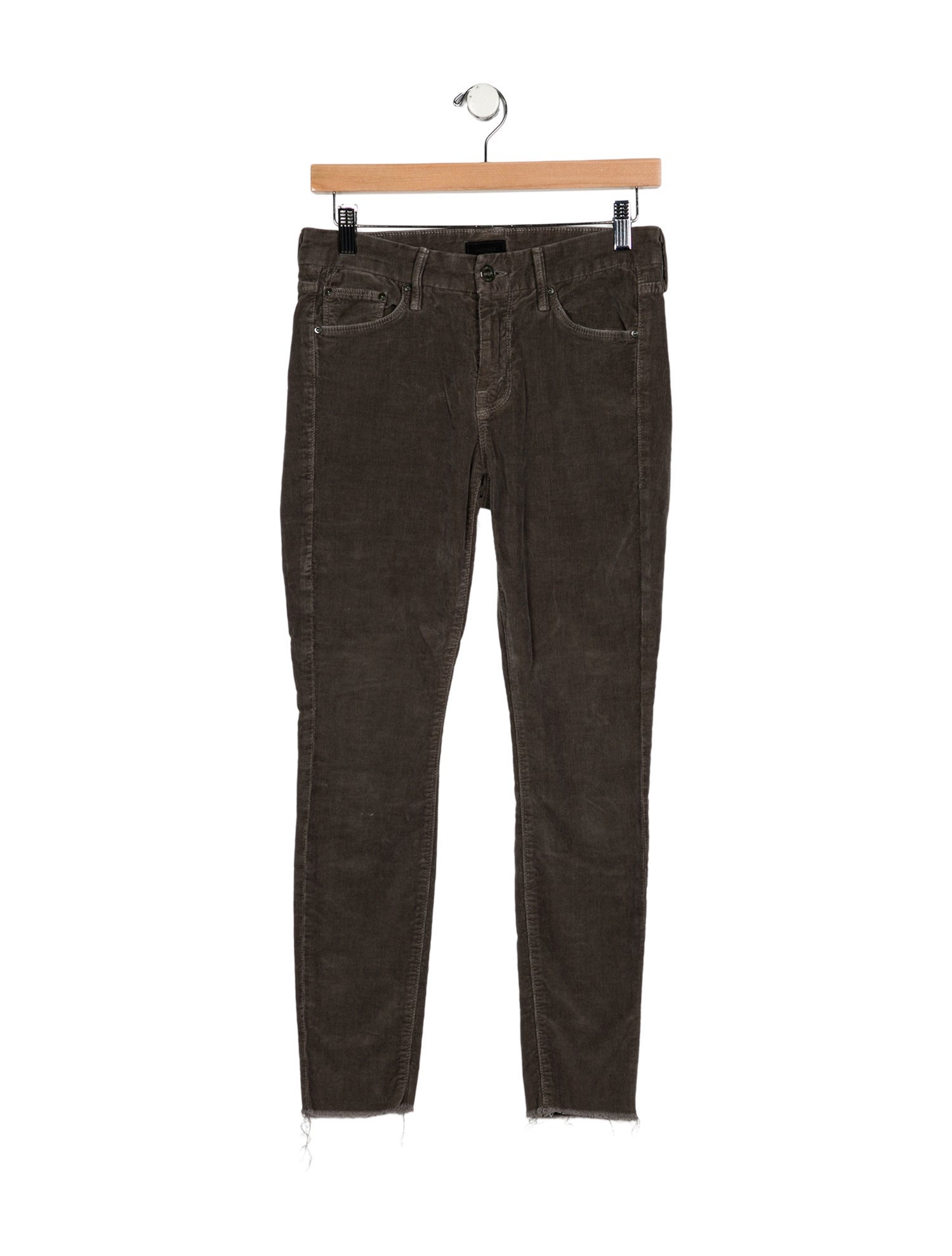 Mother Mid-Rise Skinny Leg Jeans
