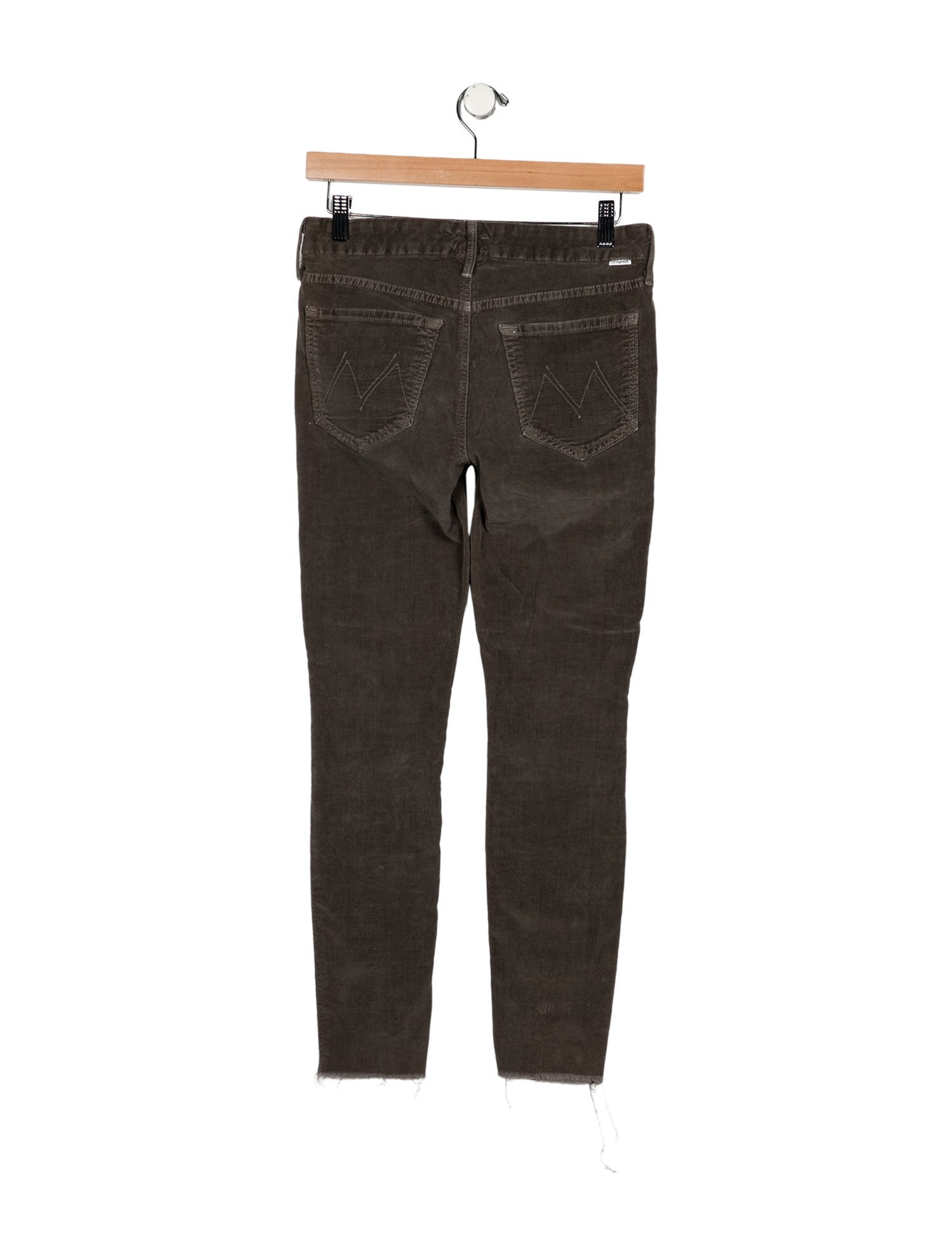 Mother Mid-Rise Skinny Leg Jeans