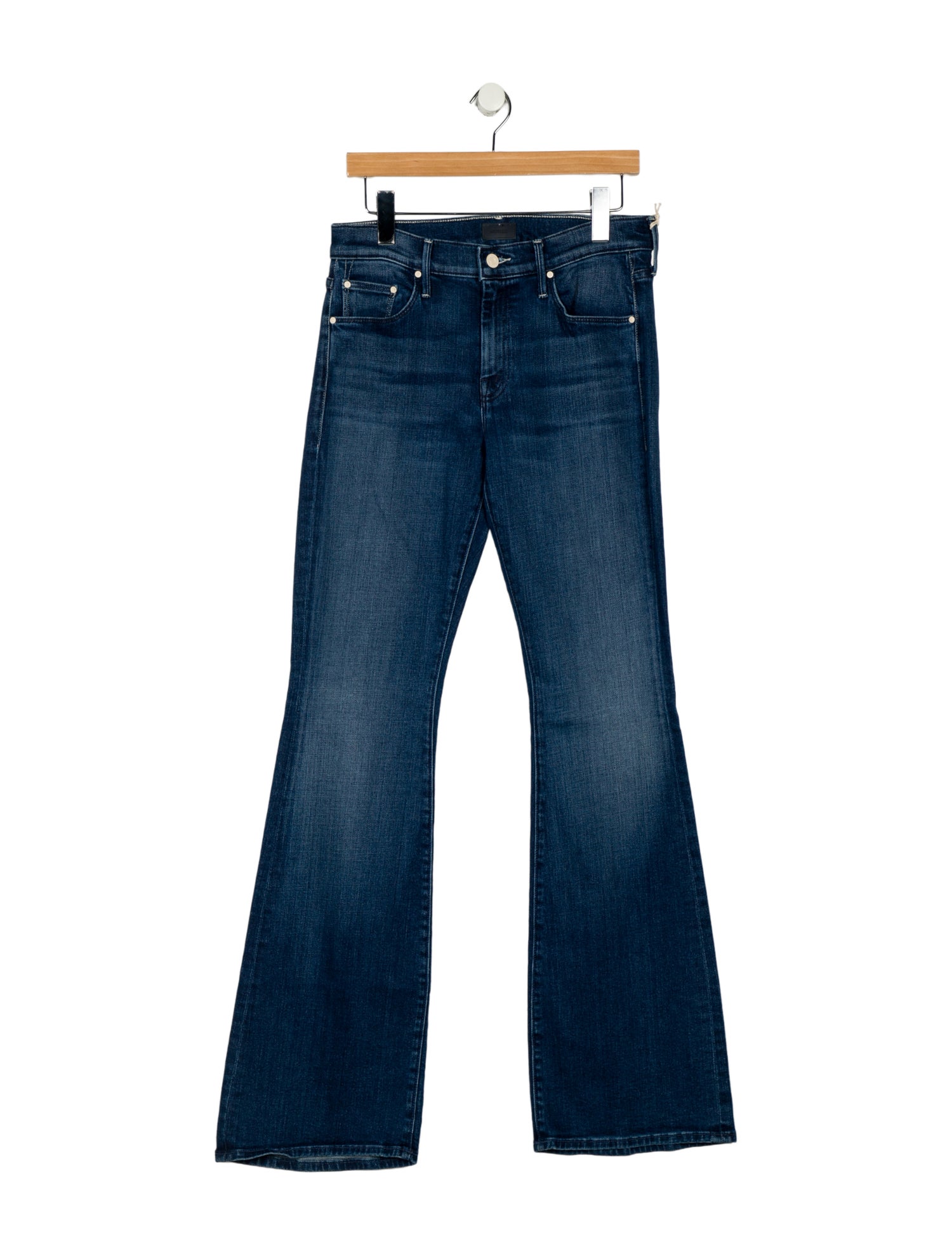 Mother Mid-Rise Wide Leg Jeans w/ Tags