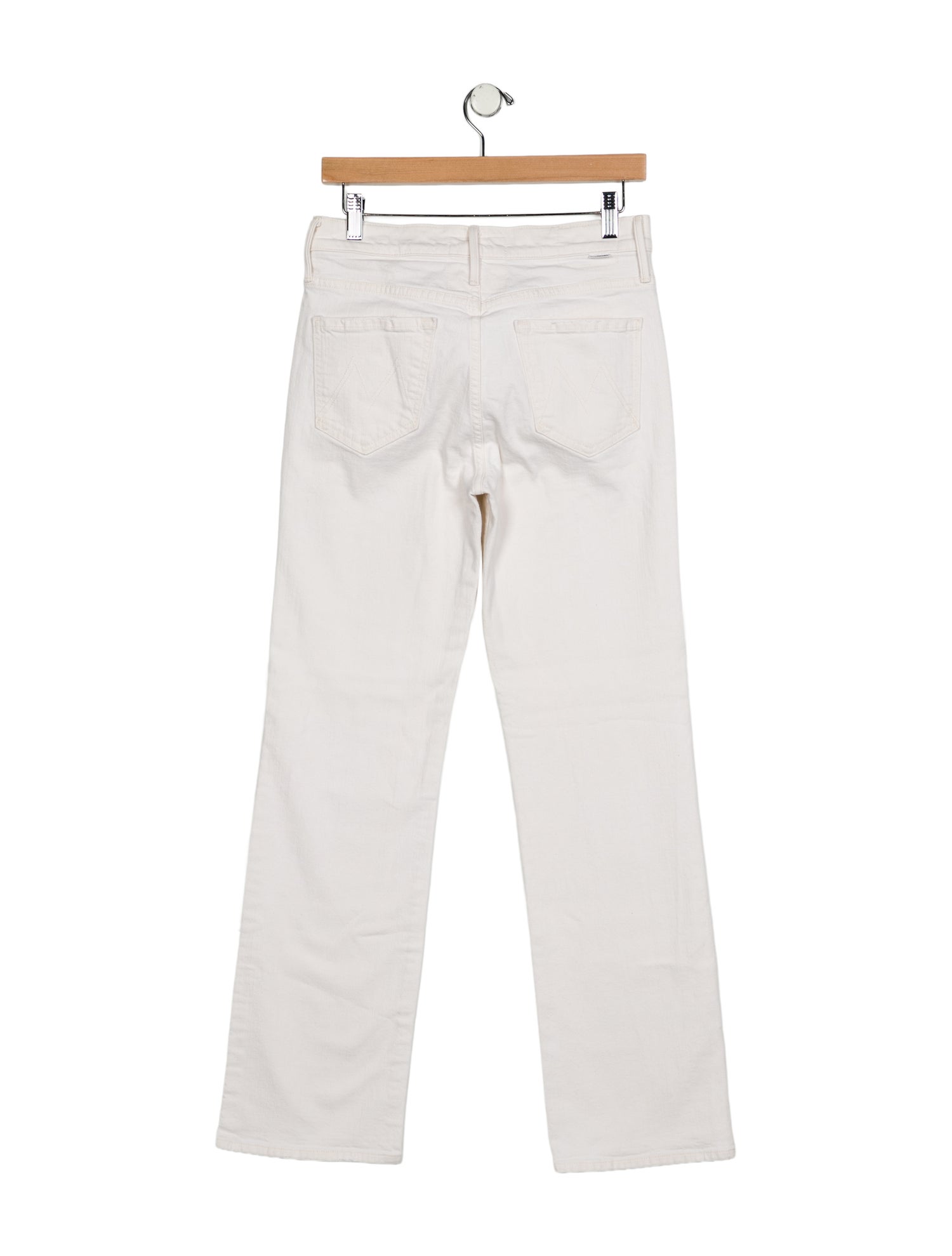 Mother High-Rise Straight Leg Jeans