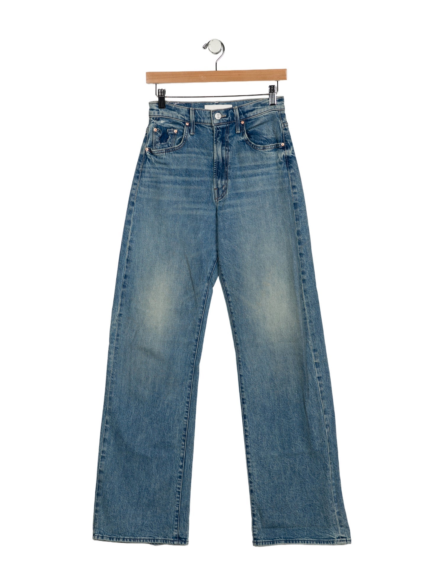 Mother High-Rise Wide Leg Jeans