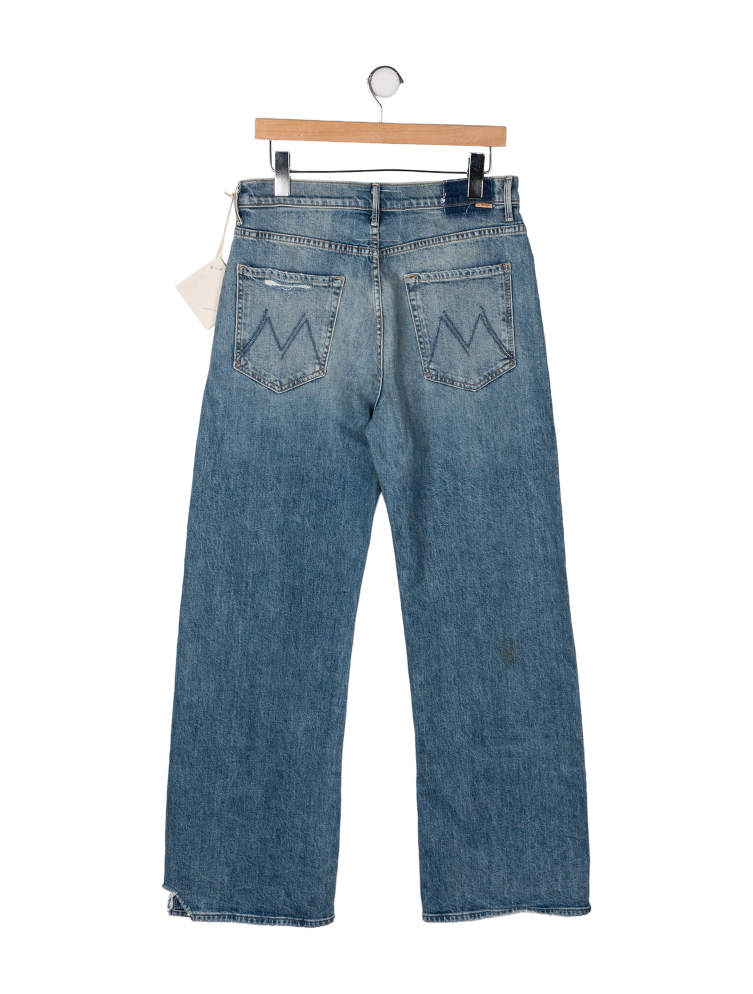 Mother High-Rise Wide Leg Jeans