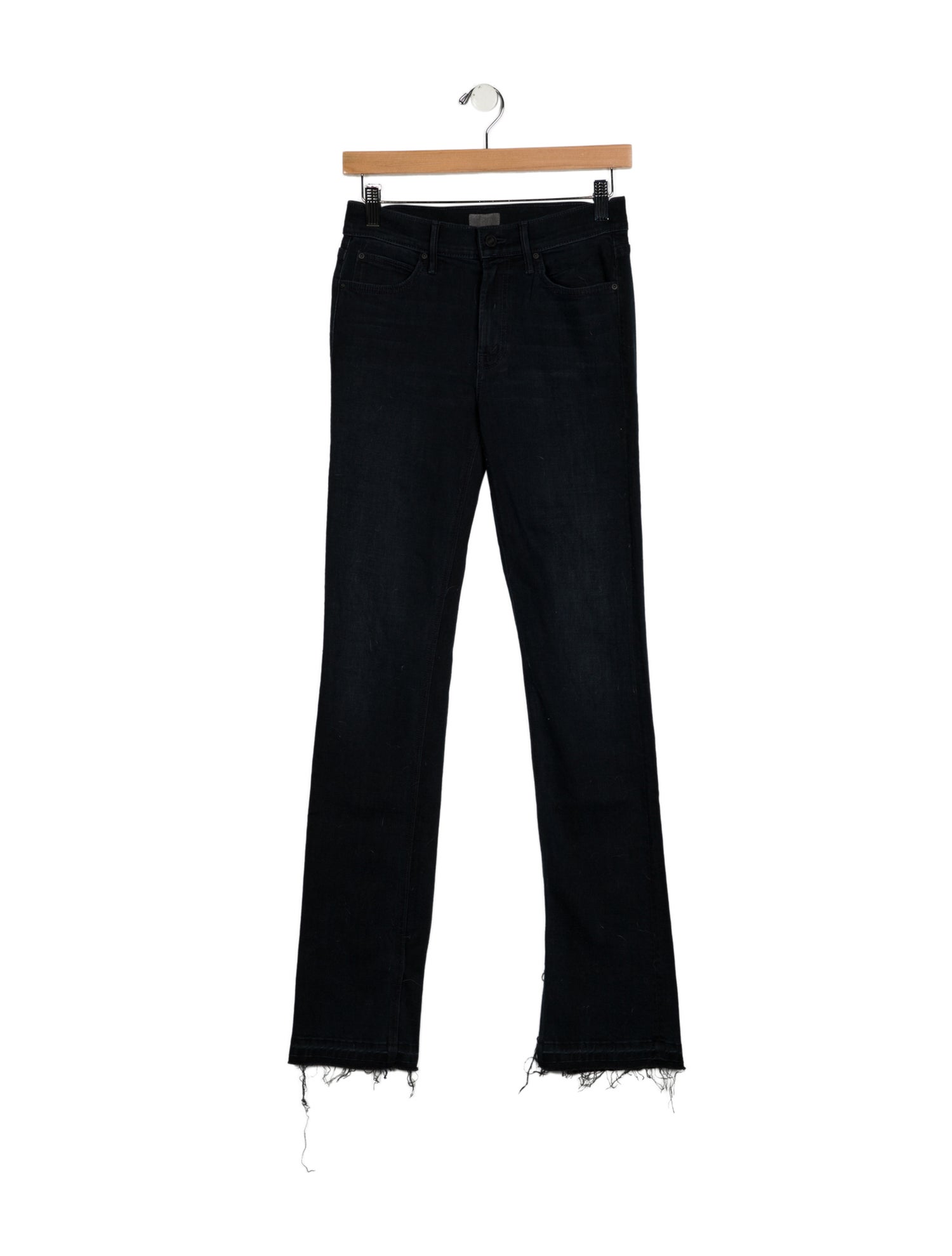 Mother Mid-Rise Straight Leg Jeans