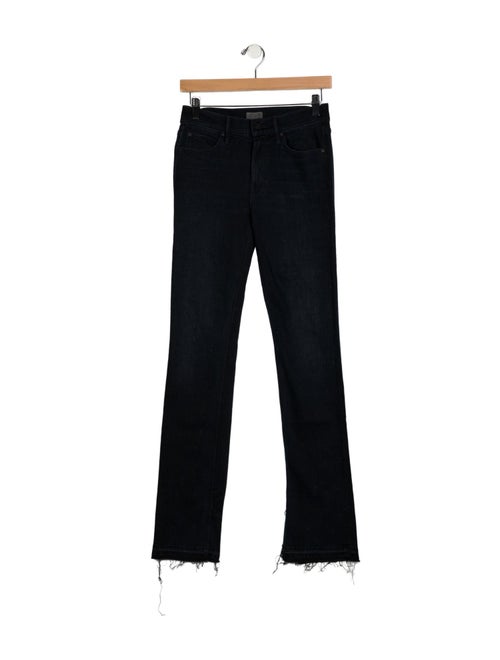 Mother Mid-Rise Straight Leg Jeans