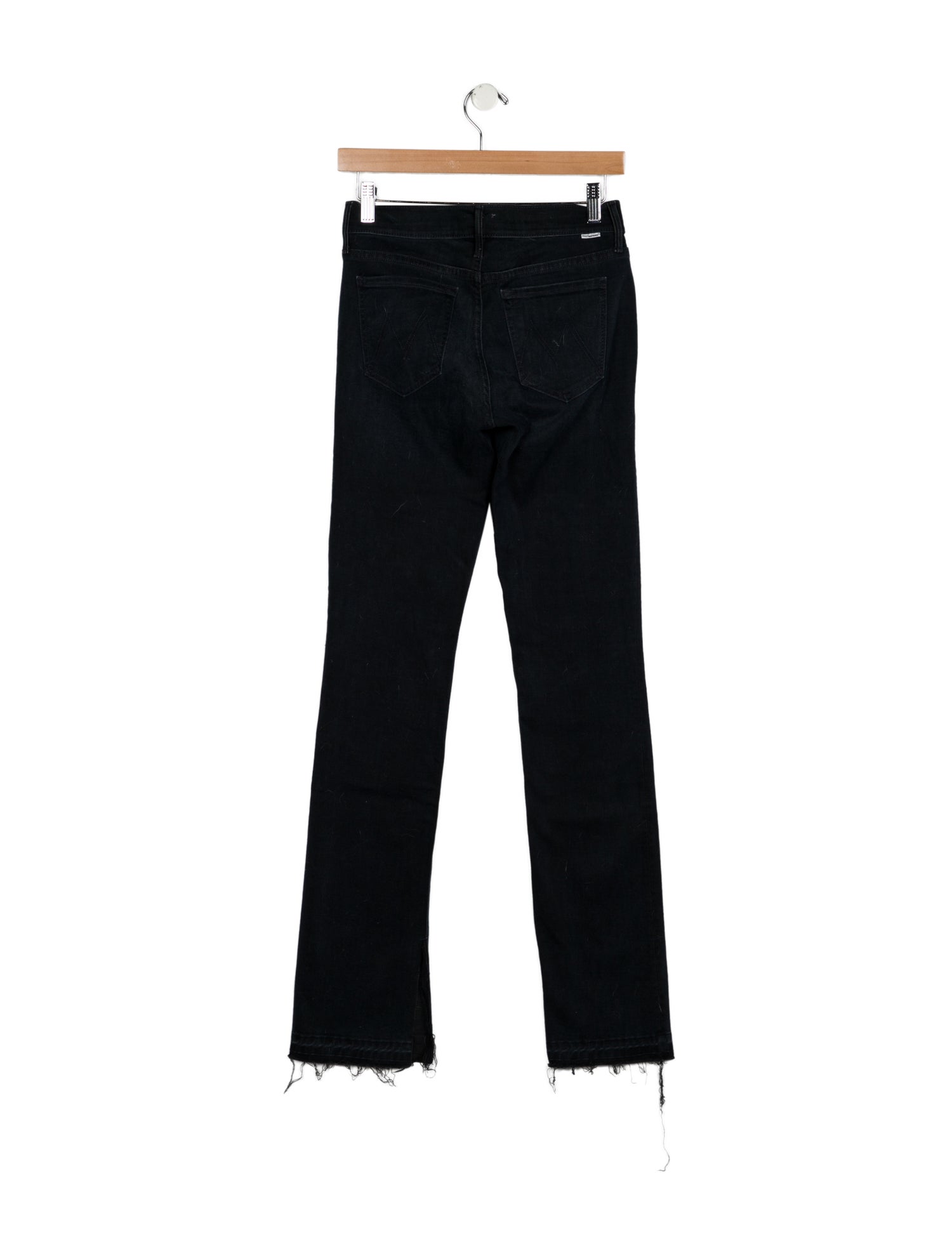 Mother Mid-Rise Straight Leg Jeans