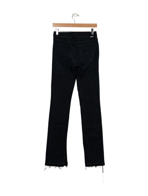 Mother Mid-Rise Straight Leg Jeans