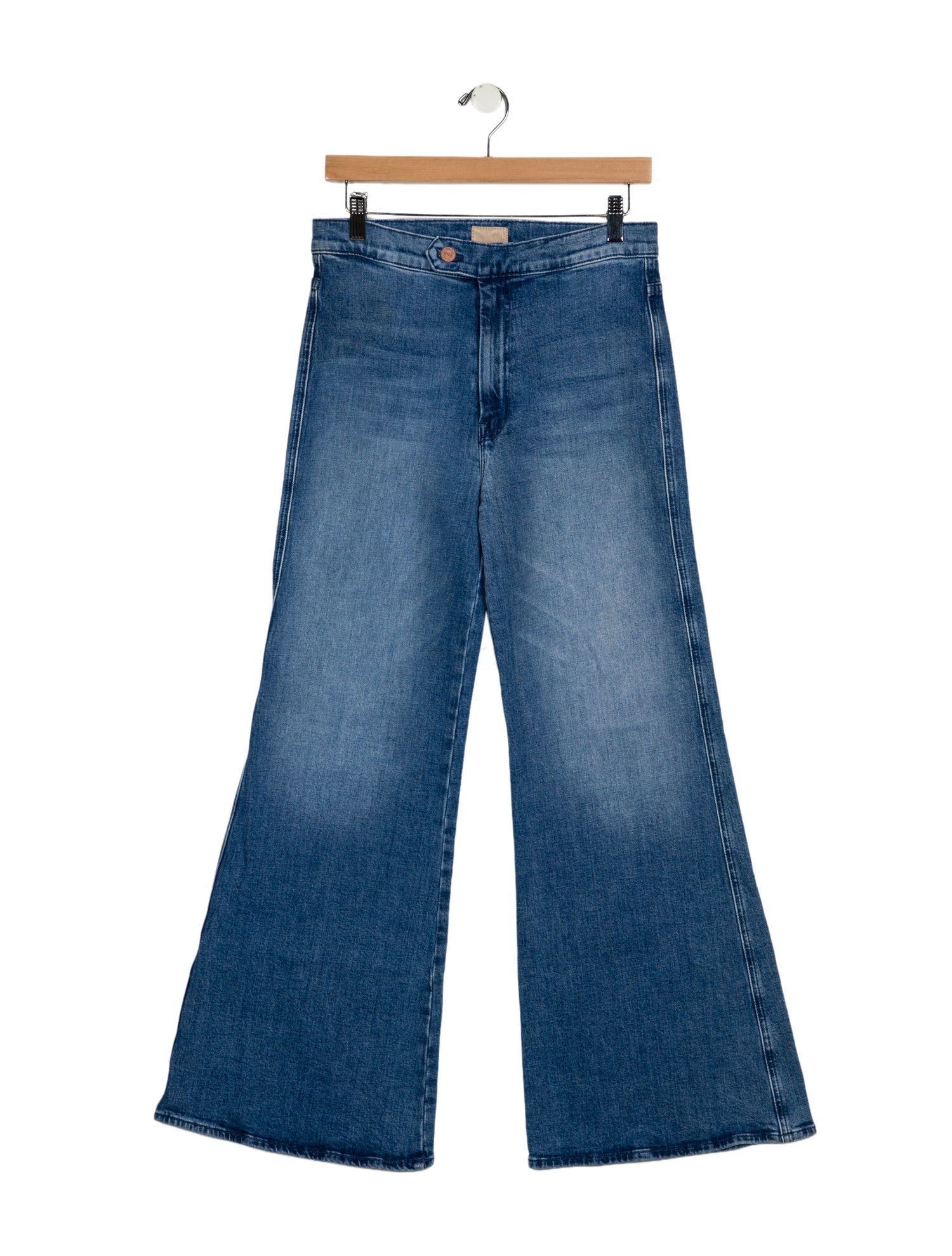 Mother High-Rise Wide Leg Jeans
