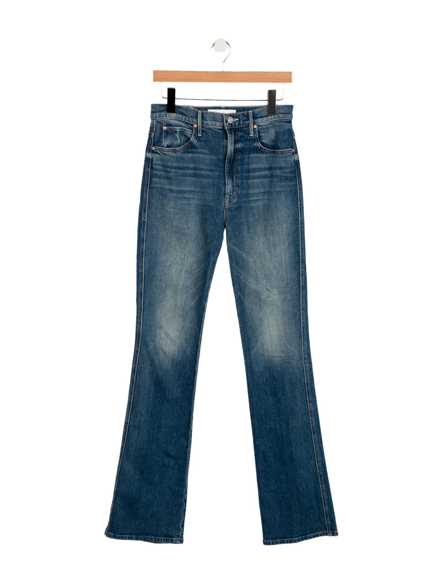 Mother High-Rise Wide Leg Jeans