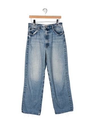 Mother High-Rise Wide Leg Jeans