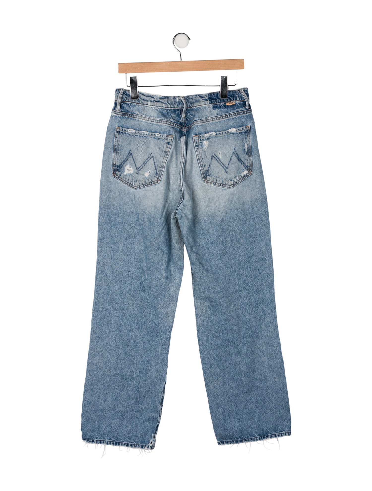Mother High-Rise Wide Leg Jeans