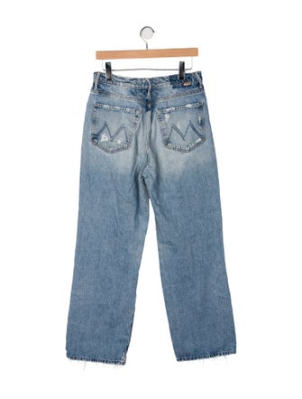 Mother High-Rise Wide Leg Jeans
