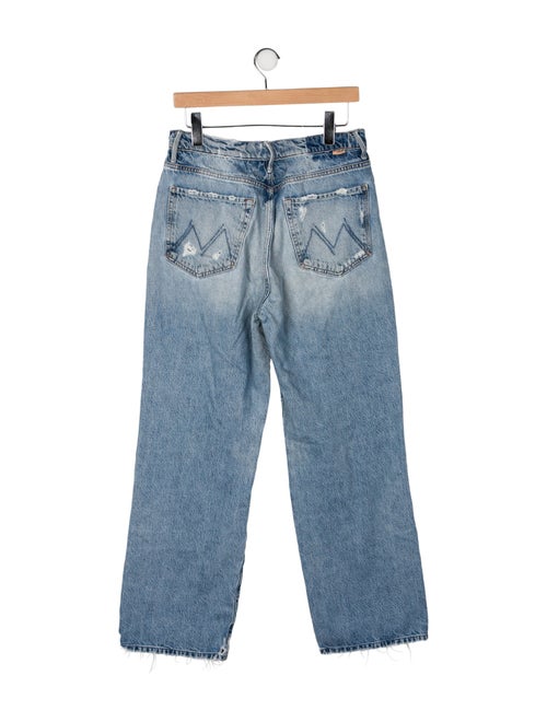 Mother High-Rise Wide Leg Jeans