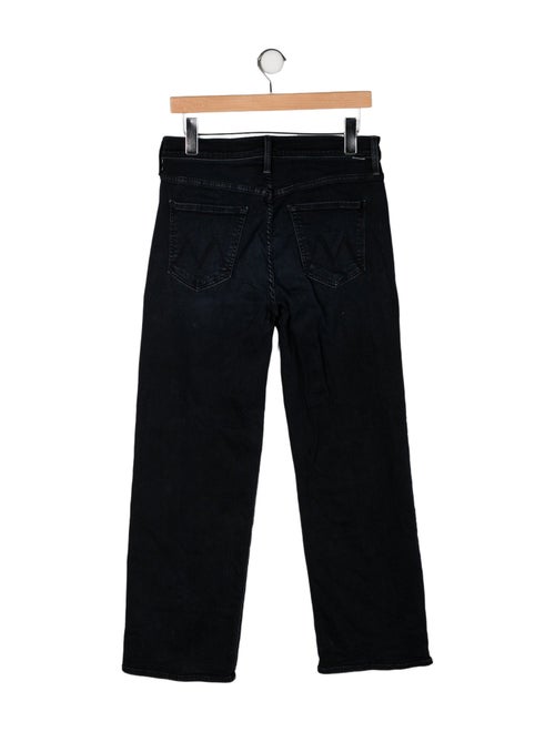 Mother Mid-Rise Wide Leg Jeans