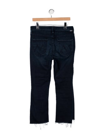 Mother Mid-Rise Straight Leg Jeans