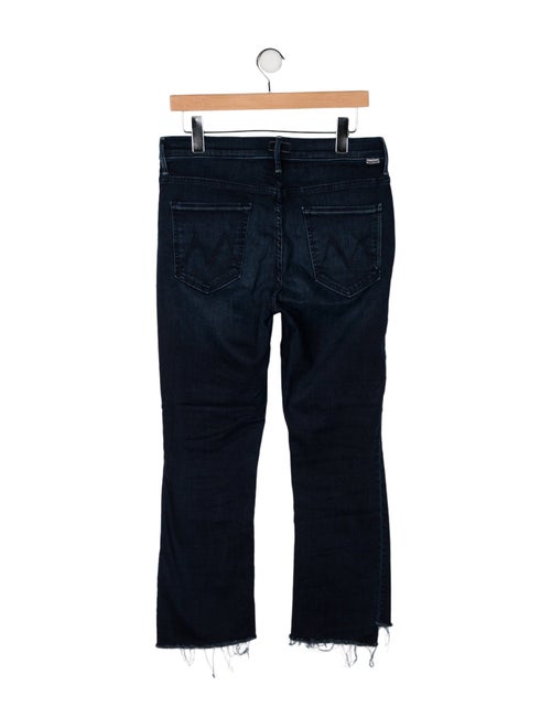 Mother Mid-Rise Straight Leg Jeans