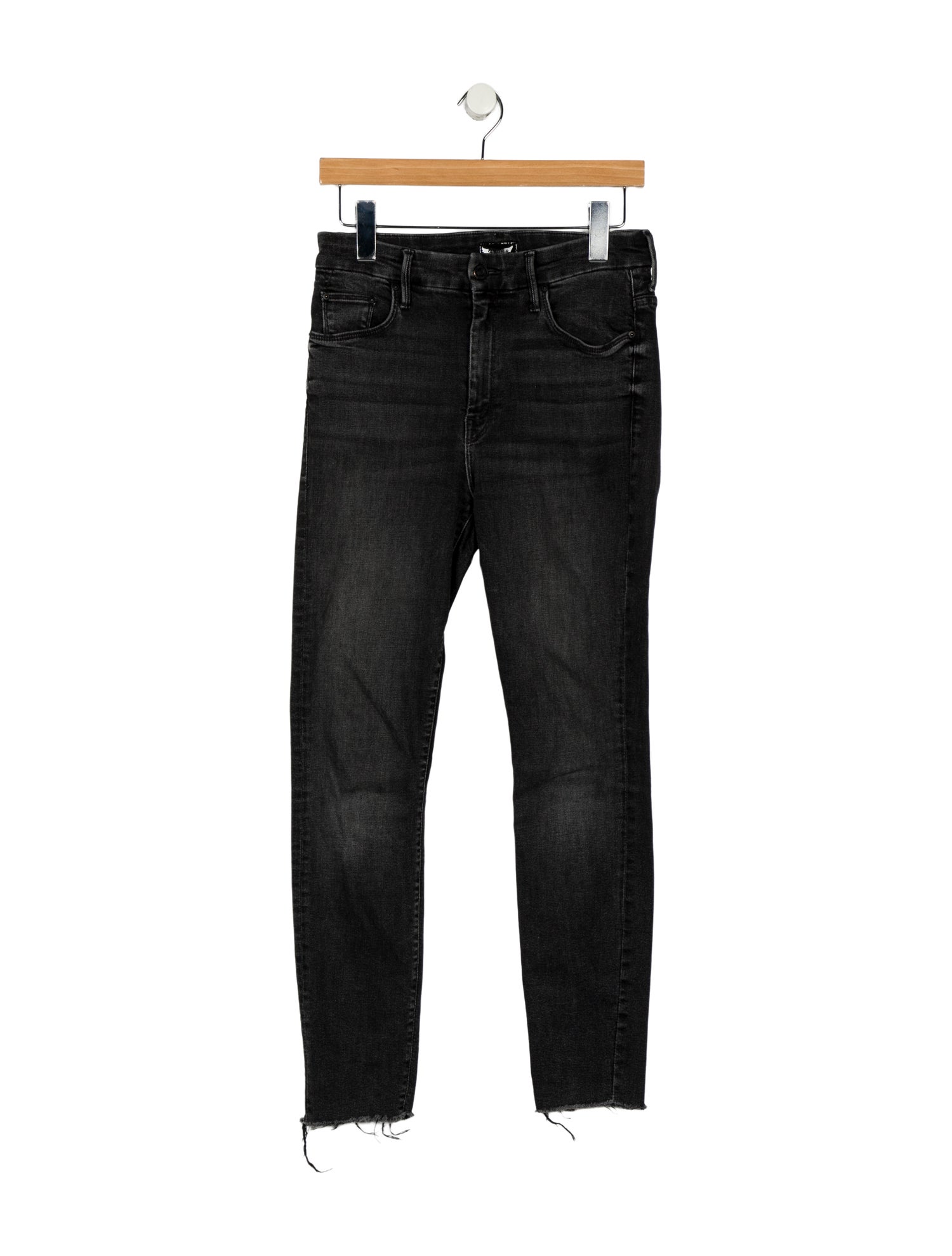 Mother Mid-Rise Skinny Leg Jeans